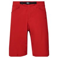 oakley apparel pantalones cortos drop in mtb 32 iron red