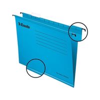 esselte classic a4 blue suspension file 25 pack