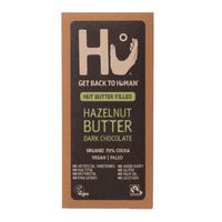 hu hazelnut butter dark chocolate bar - 60g