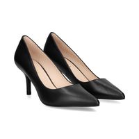 lodi zapatos de tacon medio mujer - negro talla 38