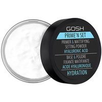 gosh copenhagen base de maquillaje velvet touch primen set powder hydration para mujer