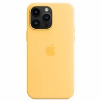 apple magsafe funda silicona iphone 14 pro max resplandor solar - mpu03zma