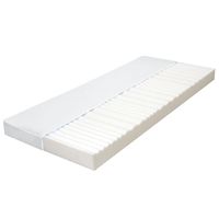 vidaxl colchon 7 zonas espuma de pu 10 cm h2 h3 160x200 cm