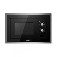 edesa emw-2010-ig xbk microondas con grill integrable 20l 800w negro