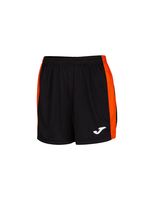 short joma maxi mujernina negro naranja