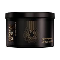 dark oil mask - 500 ml - sebastian professional - mascarilla ligera que proporciona brillo y tacto sedoso al cabello