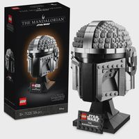 kit de construccion para adultos lego star wars 75328 casco del mandaloriano maqueta de exposicion