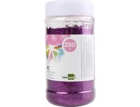 liderpapel pu15 - purpurina bote de 250 g color violeta metalizado