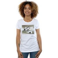 disney camiseta manga larga crazy pilot para mujer