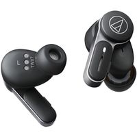 audio-technica ath-twx7 auriculares inalambricos con estuche de carga negros