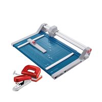 dahle 550 a4 professional rotary trimmer with stapler punching set