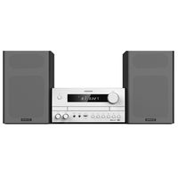 kenwood m-822dab microcadena hifi bluetooth con cdusbdab blanca