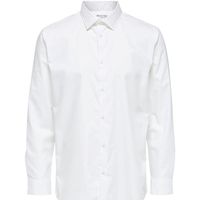 selected camisa ethan classic overhemd wit para mujer