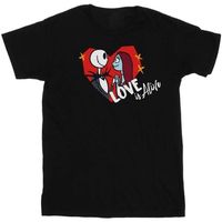 disney camiseta manga larga the nightmare before christmas is alive para mujer