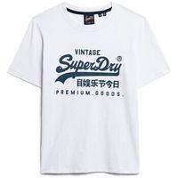 superdry camiseta vl scripted coll para mujer