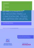 procedimiento de registro para la concesion del titulo de obtencion ve