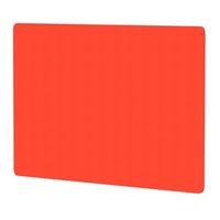 air screen for b2b desk 1200x800mm bespoke tabasco orange fabric