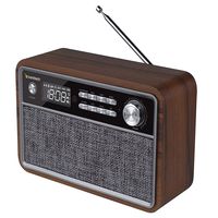 radio portatil - sunstech rpbt500 bluetooth madera