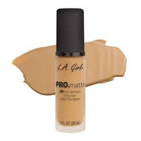 base de maquillaje pro matte - la girl light tan