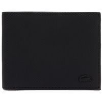 lacoste cartera billford wallet - noir para hombre