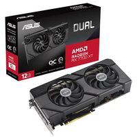 asus dual radeon rx 7700 xt oc edition 12gb gddr6