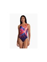 banador de natacion arena funny spot mujer navy multi