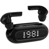 mibro earbuds 3 auriculares con microfono y estuche de carga negros