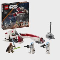 lego 75378 star wars the mandalorian huida en speeder barc set de construccion infantil moto con