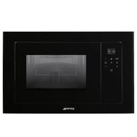 microondas integrable - smeg fmi120b3 grill 800 w negro