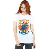 disney camiseta manga larga onward let the quest begin para mujer