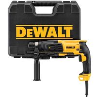 dewalt d25133k-qs martillo ligero combinado 26j 800w 26mm sds plus con maletin