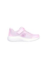 zapatillas skechers bounder - girly groo nina light pink meshtri