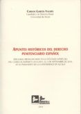 apuntes historicos del derecho penitenciario espanol