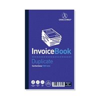 challenge carbonless duplicate invoice book 100 sets 5 pack