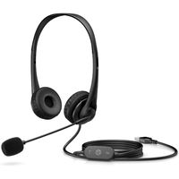 hp g2 auriculares estereo usb negros