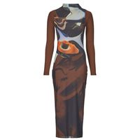 desigual vestido largo vest lincoln para mujer