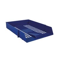 blue plastic letter tray 12 pack wx10052