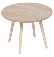 mesa auxiliar escandinava en madera