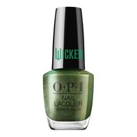 nail lacquer ozitively elphaba - 15 ml - opi - esmalte efecto manicura profesional verde con reflejos dorados