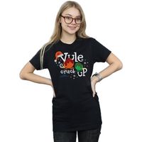 national lampoons christmas va camiseta manga larga yule crack up para mujer