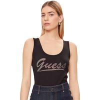 guess camiseta tirantes strass para mujer