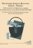 diccionario juridico bizantino griego-espanol