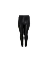 mallas only carrool coated black mujer