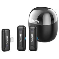 boya by-wm3t-u2 mini microfono inalambrico 24ghz omnidireccional android usb-c