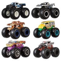 mattel hot wheels monster truck coches de juguete duetos de demolicion 164 surtidos