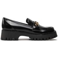 guess mocasines fltalm ele14-black para mujer