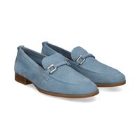 unisa mocasines mujer - azul talla 37