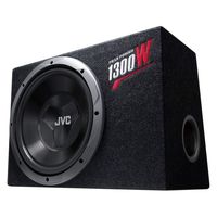 jvc cs-bw120 subwoofer con caja acustica 150w