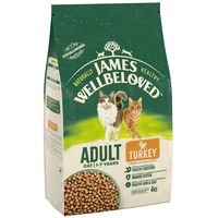 james wellbeloved adult cat hypoallergenic pavo y arroz - 4 kg