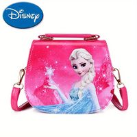 bolso de hombro con estampado de la princesa elsa de disney frozen adventure estilo cartoon anime adorable y elegante